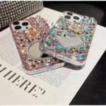 Diamond Mirror Rabbit Handmade PC Phone Case, For iPhone XR, For iPhone XS Max, For iPhone SE 2022 /  7 / 8, For iPhone X / XS, For iPhone 7 Plus / 8 Plus - Image 4