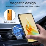 Retro Magsafe Magnetic PU Back Cover Phone Case, For OPPO Reno11 F, For OPPO Find X7 5G - Image 6