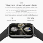 Q19 Max 2.1 inch HD Screen Waterproof Sports Business Smart Watch - Image 3