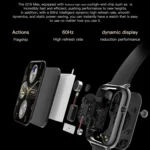 Q19 Max 2.1 inch HD Screen Waterproof Sports Business Smart Watch - Image 4