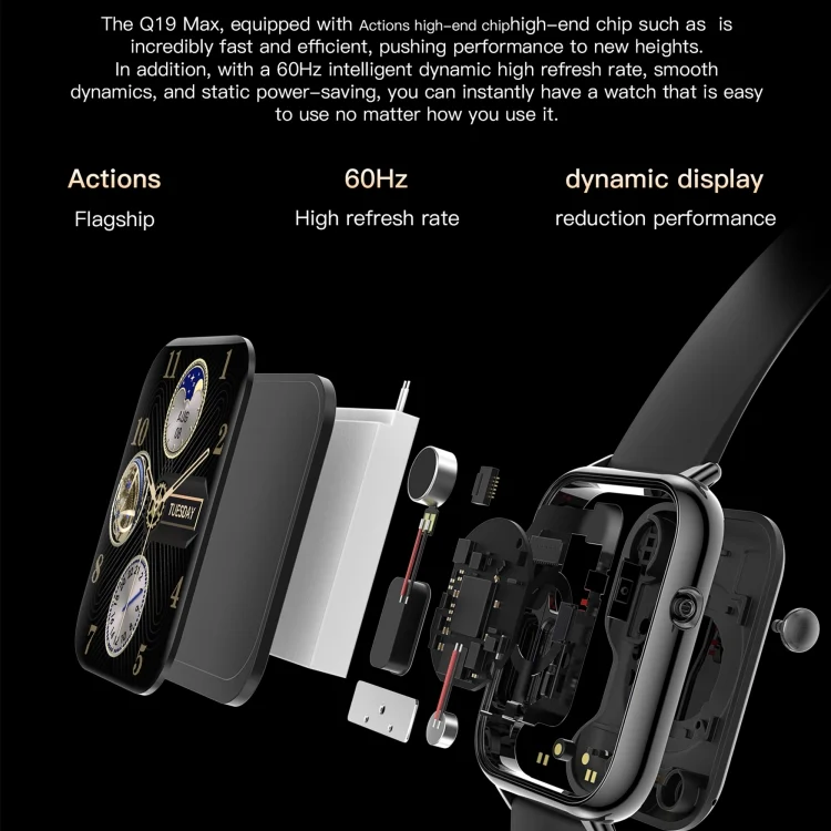 SYA0026362_B3.webp Q19 Max 2.1 inch HD Screen Waterproof Sports Business Smart Watch - Image 4