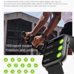 Q19 Max 2.1 inch HD Screen Waterproof Sports Business Smart Watch - Image 5