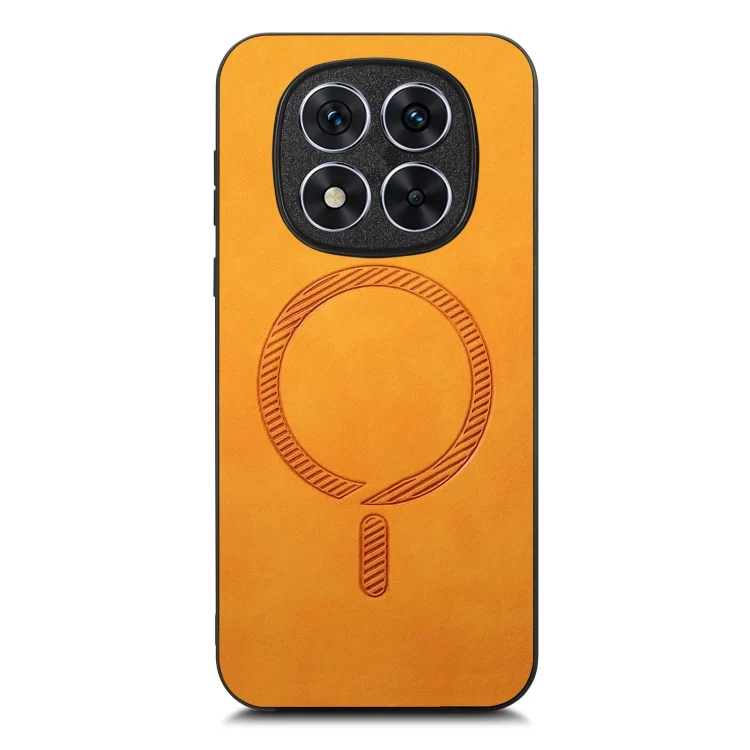 SYA002637121A_1.webp Solid Color Retro Magsafe PU Back Cover Phone Case, For Xiaomi Redmi Note 14 Pro 5G, For Xiaomi 14T Pro - Image 7