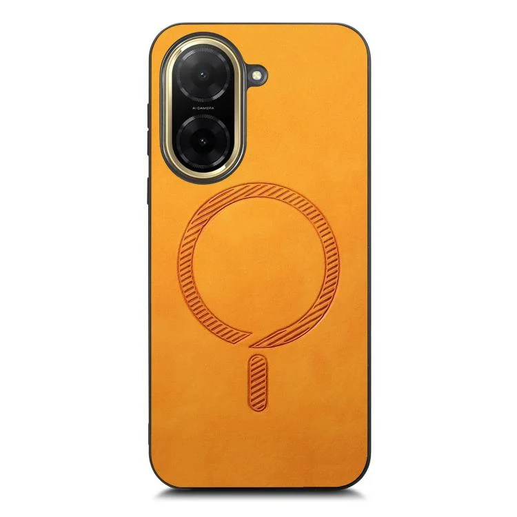 SYA002637130A_1.webp Solid Color Retro Magsafe PU Back Cover Phone Case, For Redmi A5 4G 171.7mm / Poco C71, For Xiaomi 15 Ultra - Image 7