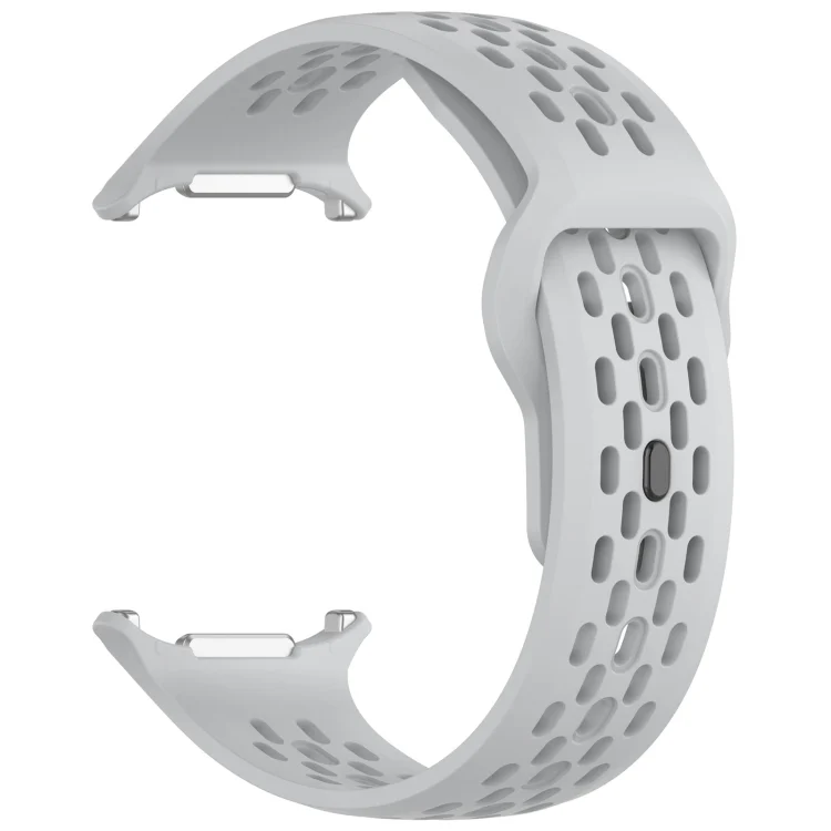 SYA002638701A_2.webp For Samsung Galaxy Watch Ultra 47mm Holes Style Square Buckle Solid Color Silicone Watch Band - Image 7