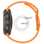 For Samsung Galaxy Watch Ultra 47mm Holes Style Square Buckle Solid Color Silicone Watch Band - Image 4