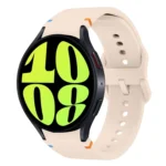 Flat Sewing Design Silicone Watch Band
