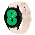 Flat Sewing Design Silicone Watch Band