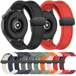 22mm Foldable Magnetic Buckle Silicone Watch Band - Image 3