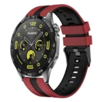 22mm Two Color Sports Silicone Watch Band