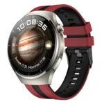 22mm Two Color Sports Silicone Watch Band