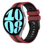 20mm Two Color Sports Silicone Watch Band