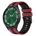 20mm Two Color Sports Silicone Watch Band