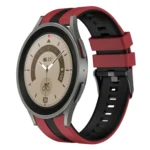 20mm Two Color Sports Silicone Watch Band