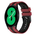 20mm Two Color Sports Silicone Watch Band