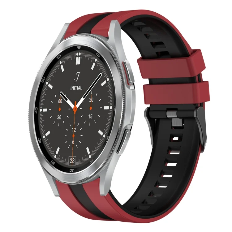 20mm Two Color Sports Silicone Watch Band