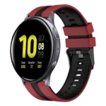 20mm Two Color Sports Silicone Watch Band