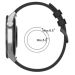 20mm Two Color Sports Silicone Watch Band - Image 4
