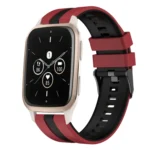 20mm Two Color Sports Silicone Watch Band