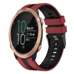 20mm Two Color Sports Silicone Watch Band