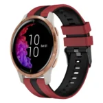 20mm Two Color Sports Silicone Watch Band