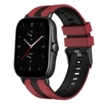 20mm Two-Color Sports Silicone Watch Band