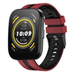 22mm Two-Color Sports Silicone Watch Band