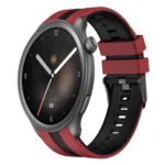 22mm Two-Color Sports Silicone Watch Band