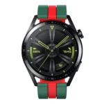 22mm Two-Color Sports Silicone Watch Band - Image 5