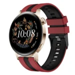 20mm Two Color Sports Silicone Watch Band