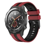 20mm Two Color Sports Silicone Watch Band