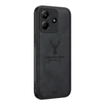 Deer Head Cloth Skin All-inclusive Phone Case, For Xiaomi Redmi Note 14 5G, For Xiaomi Redmi Note 14 5G Global, For Xiaomi Redmi Note 14 Pro 5G, For Xiaomi 14T Pro, For Xiaomi Redmi 14C 4G...