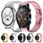 22mm One Bead Paint Butterfly Buckle Alloy Watch Band - Image 2
