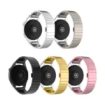 22mm One Bead Paint Butterfly Buckle Alloy Watch Band - Image 3