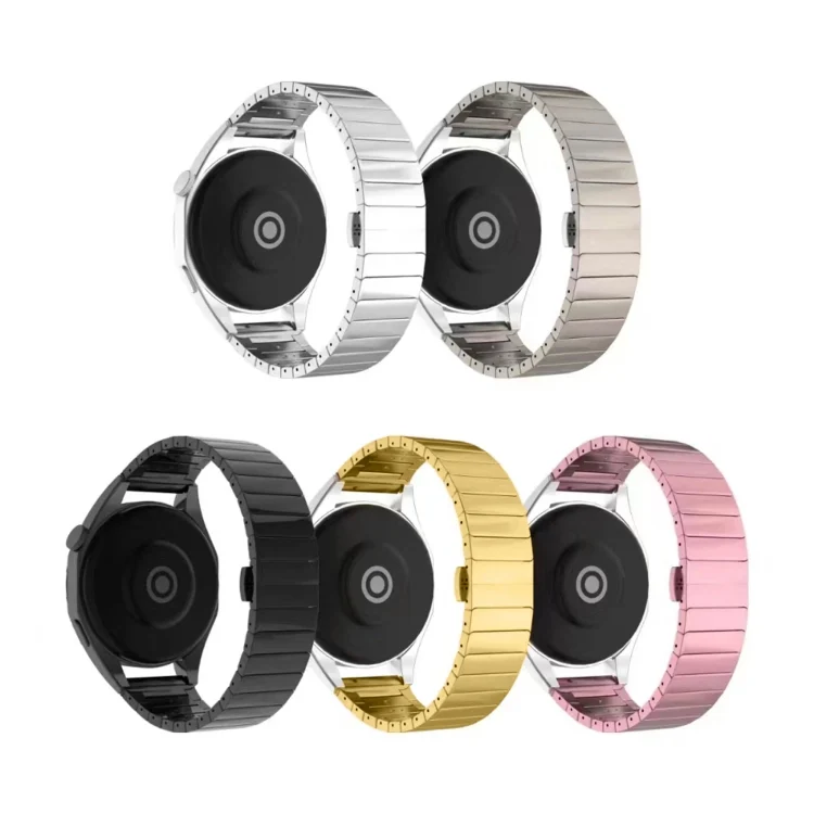 SYA0026454_B2.webp 22mm One Bead Paint Butterfly Buckle Alloy Watch Band - Image 3