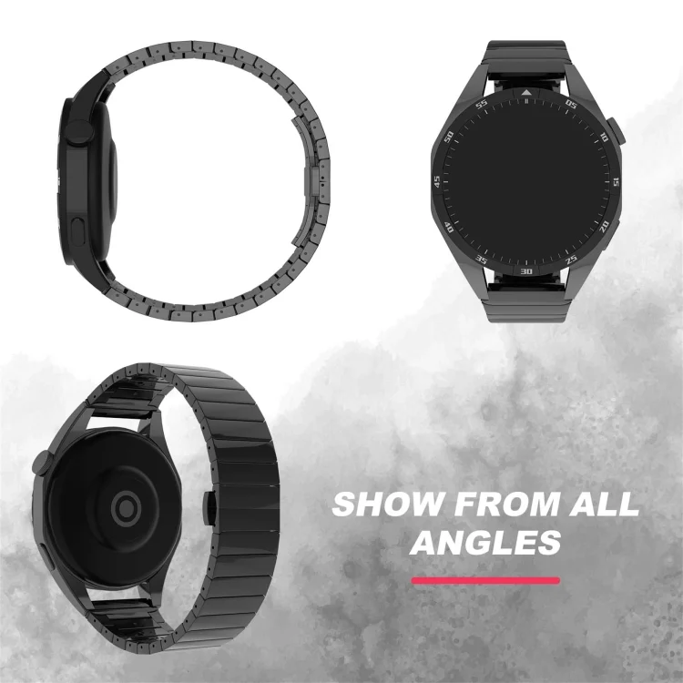SYA0026454_B4.webp 22mm One Bead Paint Butterfly Buckle Alloy Watch Band - Image 5