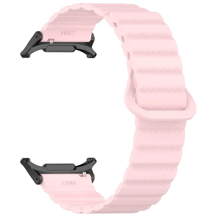 SYA002646201A_2.webp For Samsung Galaxy Watch Ultra 47mm Spot Pattern Two Color Magnetic Silicone Watch Band - Image 7