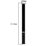 Loop Nylon Hook and Loop Fastener Watch Band - Image 4