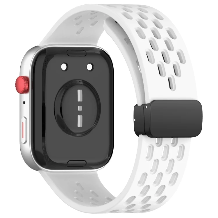 SYA002647301A_1.webp For Huawei Watch Fit4 / Fit4 Pro / Fit3 Folding Magnetic Buckle Silicone Watch Band - Image 7