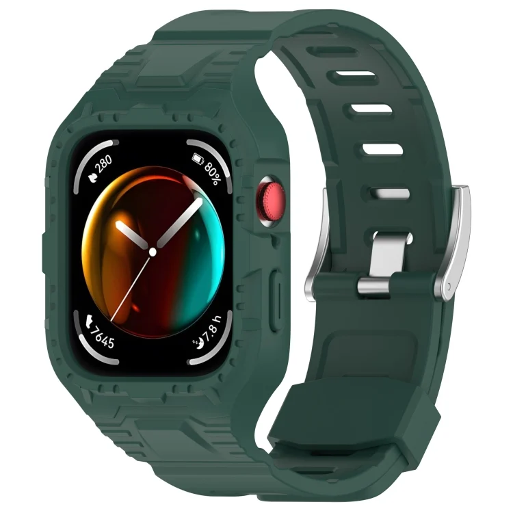 For Huawei Watch Fit3 Armour Integrated TPU Watch Band