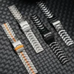 22mm Double Lock Buckle Turtle Steel Watch Band - Image 3