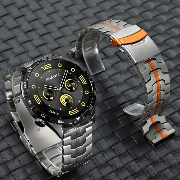 SYA0026503_B3.webp 22mm Double Lock Buckle Turtle Steel Watch Band - Image 4