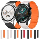 22mm I-shaped Magnetic Silicone Watch Band - Image 2