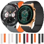 22mm I-shaped Magnetic Silicone Watch Band - Image 2