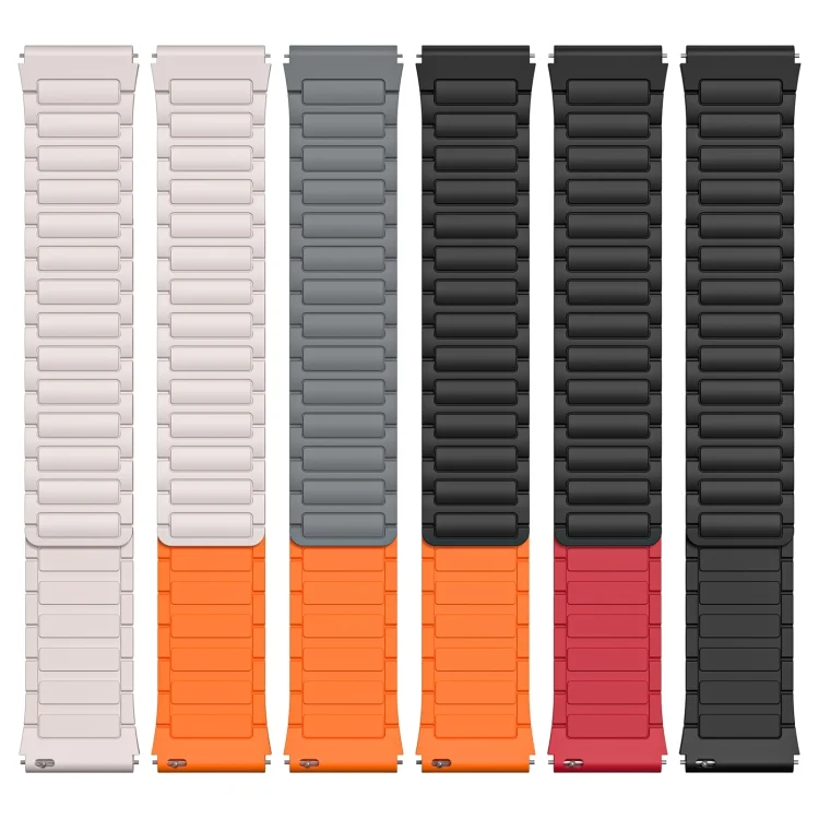 SYA0026507_B3.webp 22mm I-shaped Magnetic Silicone Watch Band - Image 4