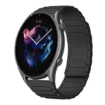 22mm I-shaped Magnetic Silicone Watch Band