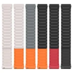 22mm I-shaped Magnetic Silicone Watch Band - Image 4