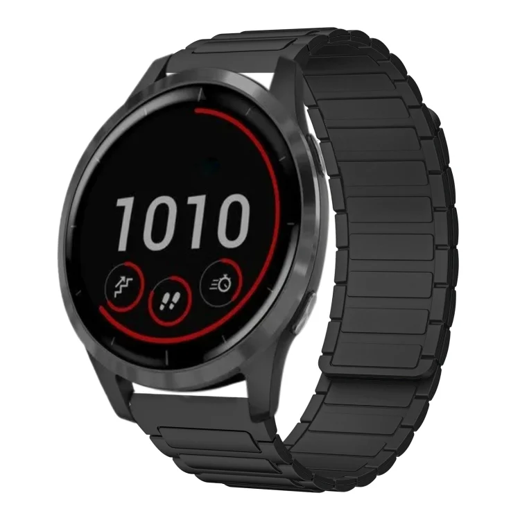 22mm I-shaped Magnetic Silicone Watch Band