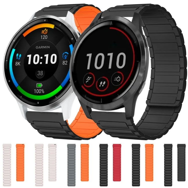 SYA0026515_B1.webp 22mm I-shaped Magnetic Silicone Watch Band - Image 2