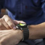 Wave Pattern Stitched Silicone Watch Band - Image 4